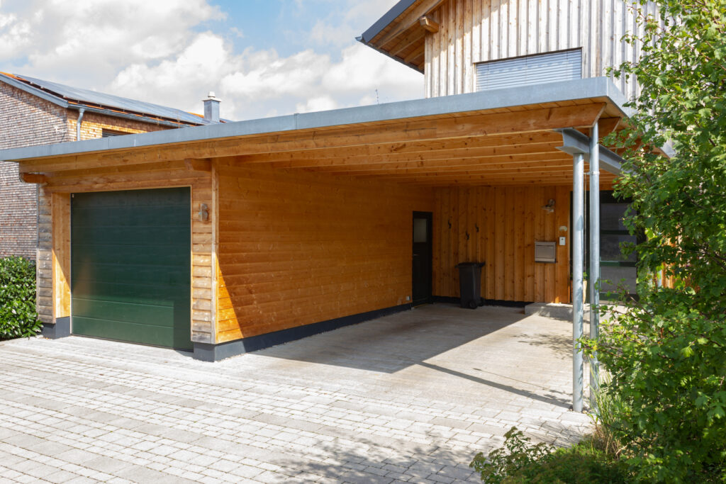 Holz Carport bauen in Ravensburg